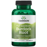 Swanson Bardana Raíz – Soporte renal y hepático para piel saludable | 460 mg, 100 cápsulas