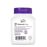 Packs apilados de melatonina 3 mg de 21st Century