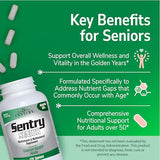 21st Century Sentry Senior Tablets frasco: fácil dosis diaria para adulto mayor