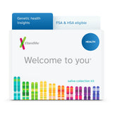 23andme kit de recolección de saliva para pruebas en casa