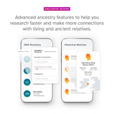 Informe de ancestros disponible en 23andMe+ Premium