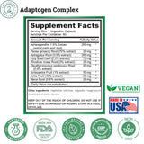 2nd Springs Adaptogen Complex, capsulas-en-frasco: dosis diaria conveniente.