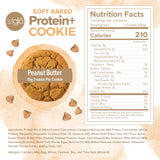 321glo galleta proteína 15g con sabor mantequilla de cacahuete, ideal para recargar.