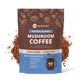 Café instantáneo 360 Nutrition con cordyceps para enfoque sostenido.