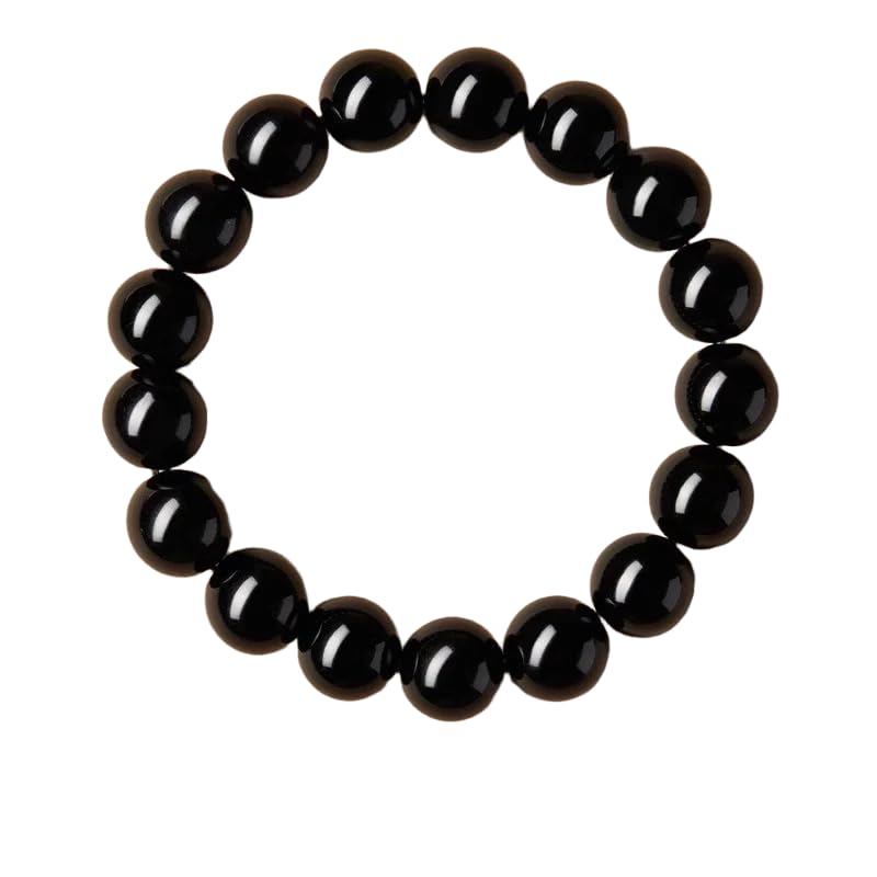 38 Brazalete hematita 12 mm, diseño elegante para uso diario.