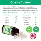 3Biome Probiotico: botella en mano para uso diario y conveniencia