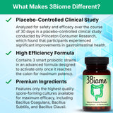3Biome Probiotico: caja frontal con empaque limpio y sin alérgenos