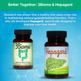 3Biome Probiotico: logo visible y marca confiable en el envase