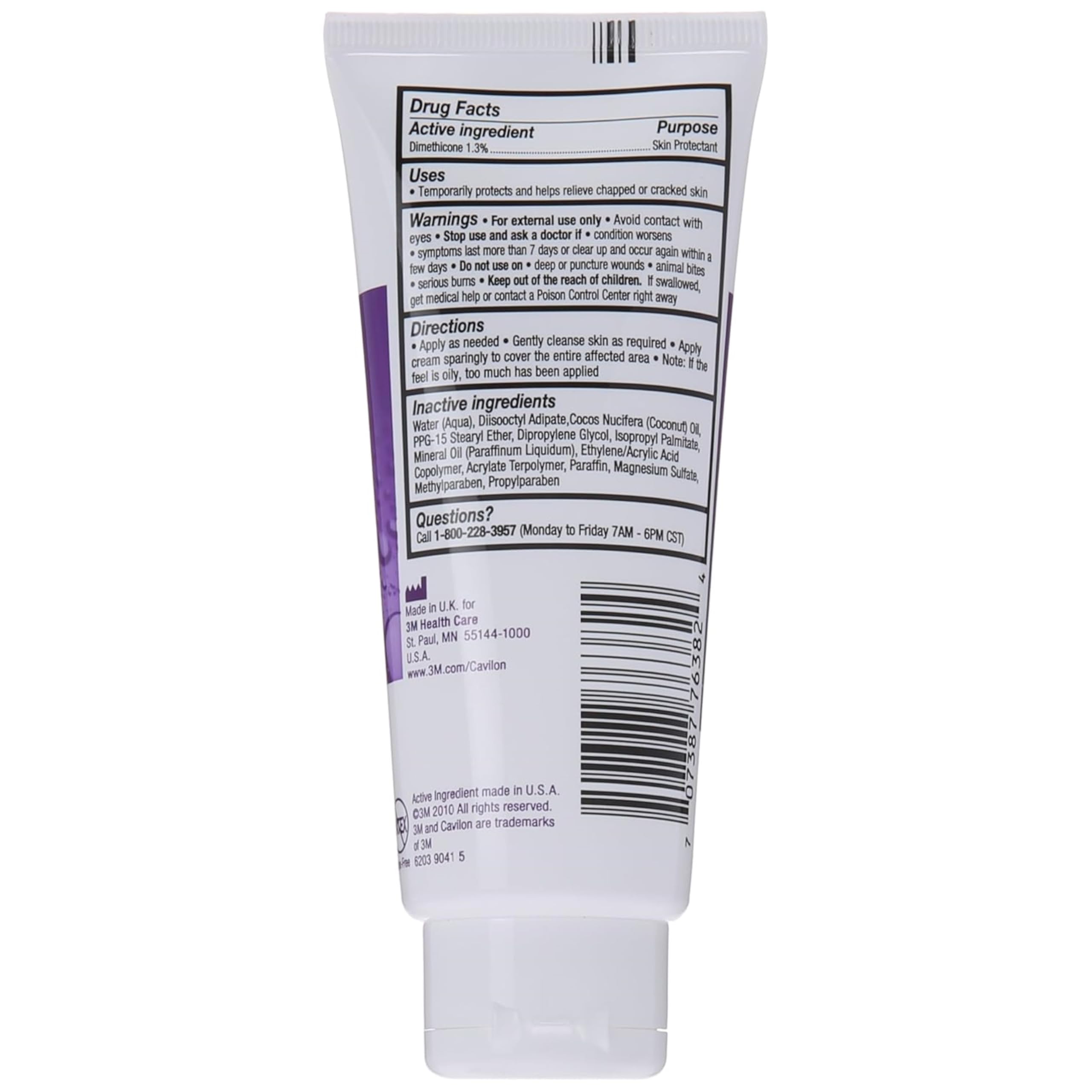 3M Cavilon crema para piel sensible: sensación suave y uso diario.