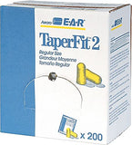 3M E-A-R TaperFit2: diseño cónico facilita inserción y sellado cómodo.