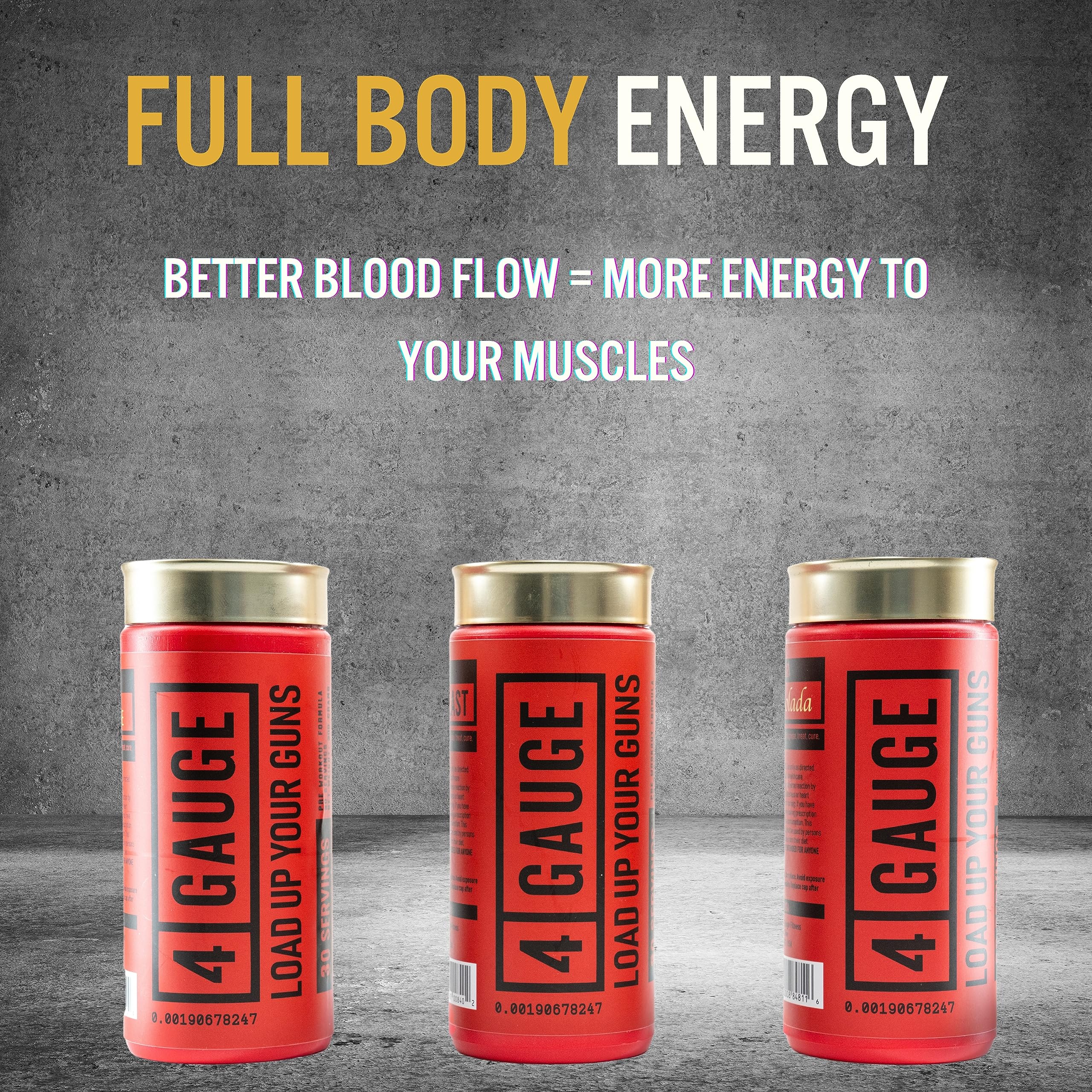 4 Gauge Fitness entrenamiento en gimnasio con energía suave sin temblores