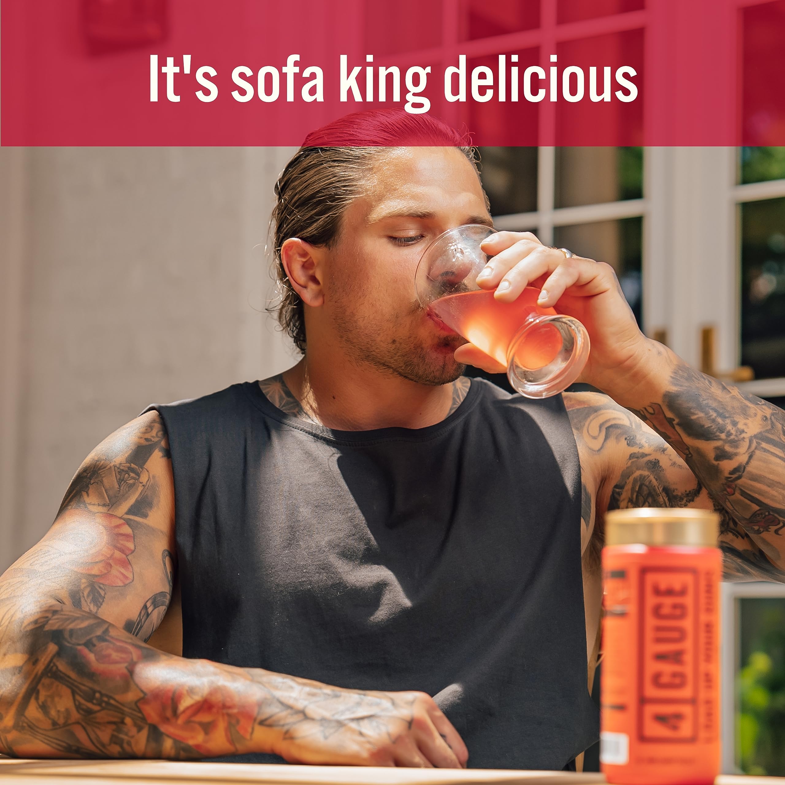 4 Gauge Fitness impulso de óxido nítrico para mayor bombeo muscular