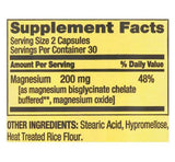 4 TOP CARE Magnesio 200 mg: cápsula para dosis diaria.
