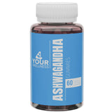 4 Your Wellness gomitas Ashwagandha, botella visible, apoyo a la calma diaria.