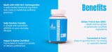 gomitas 4 Your Wellness con certificación Kosher y GMO libre para diversas dietas.