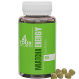 Gominolas de Matcha 4 Your Wellness en envase, energía diaria suave