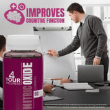 4 Your Wellness Nitric Oxide Gummies, empaque sostenible para vida activa.