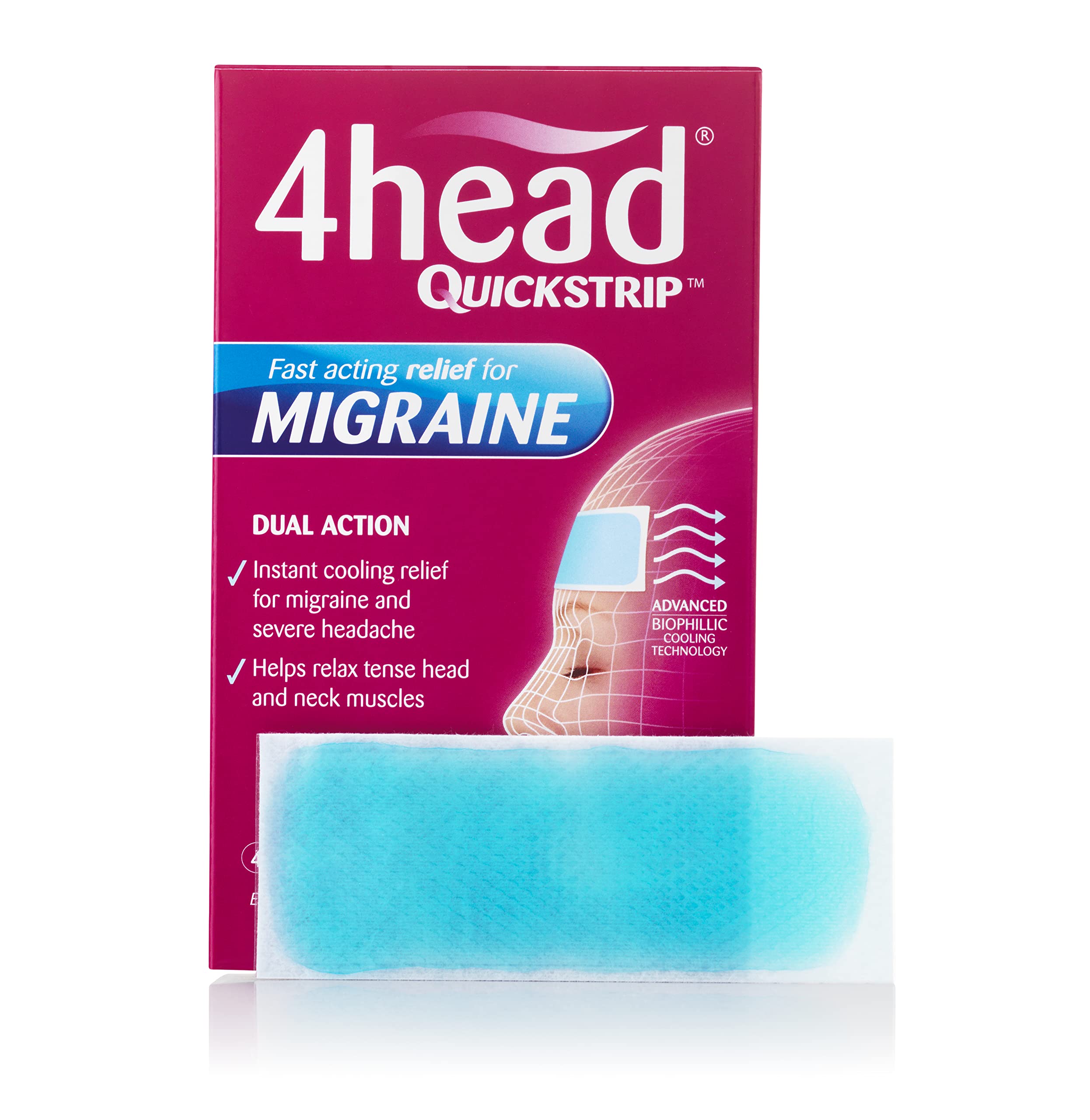 4Head Quickstrip: detalle de la tira para uso práctico y discreto