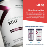 4Life KBU: dosis fáciles de seguir para la rutina diaria.