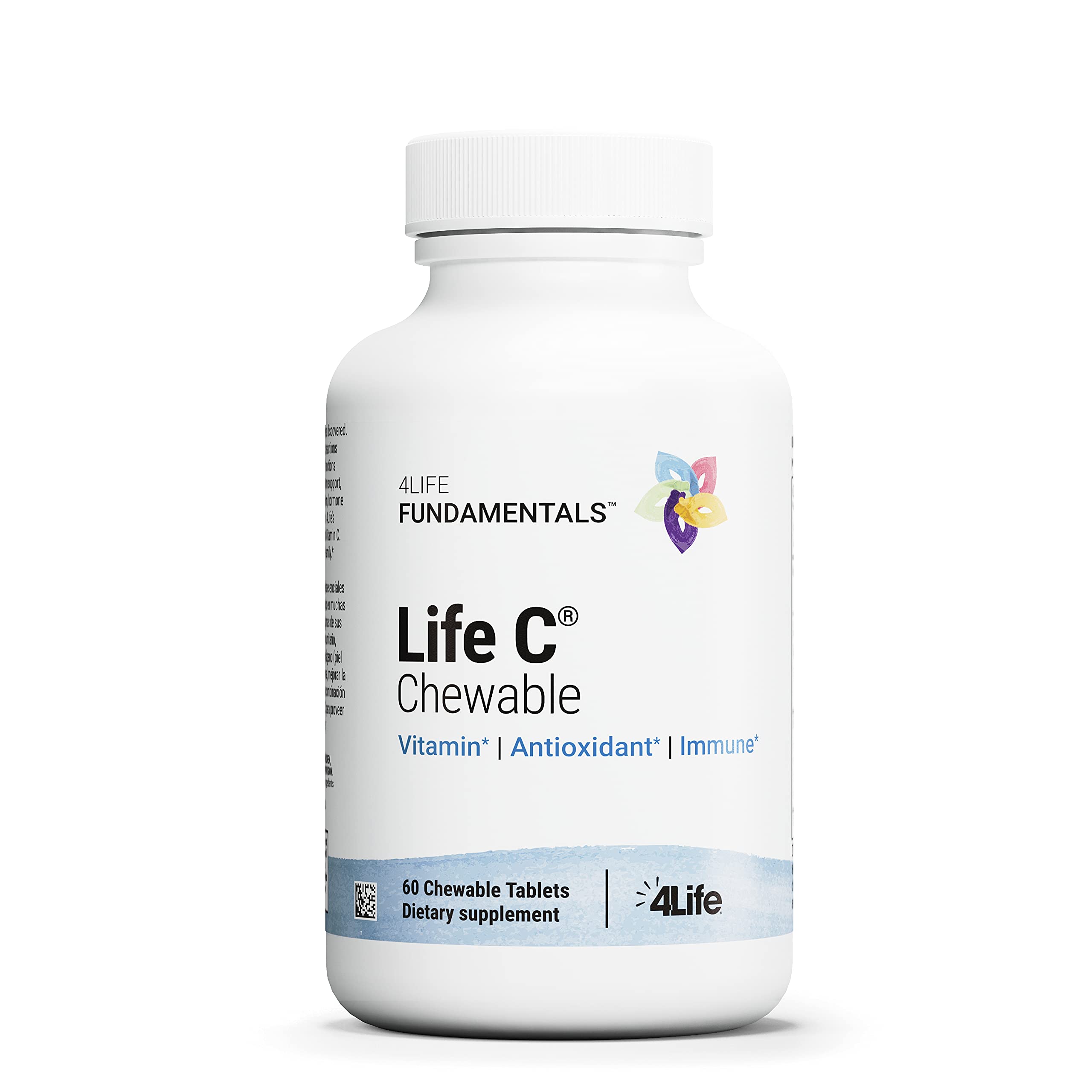 4Life Life C tabletas cítricas en empaque, ideal para consumo diario.