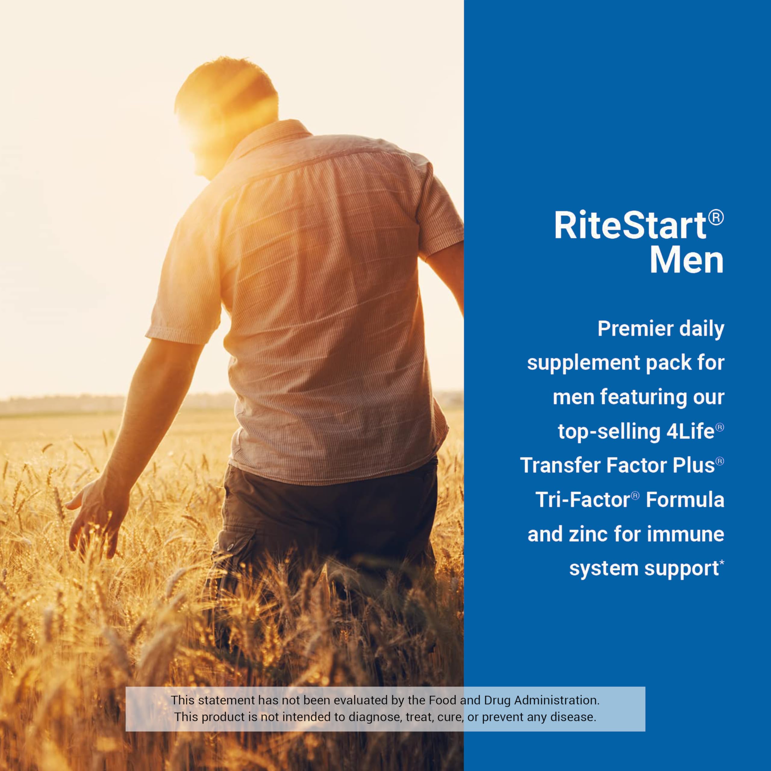 RiteStart Men: tabletas de nutrición para la rutina diaria