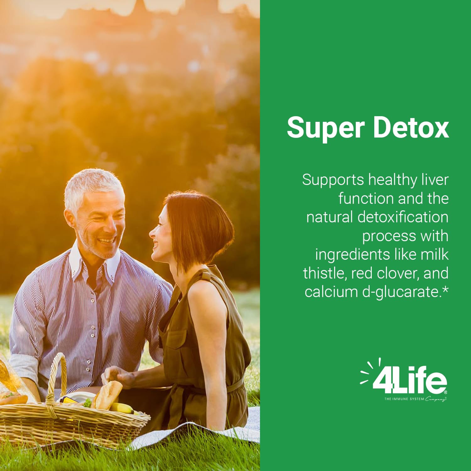 4Life Super Detox cardo-mariano-planta, antioxidante para el hígado