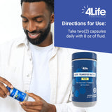 Cápsulas con zinc en 4Life Transfer Factor Plus.