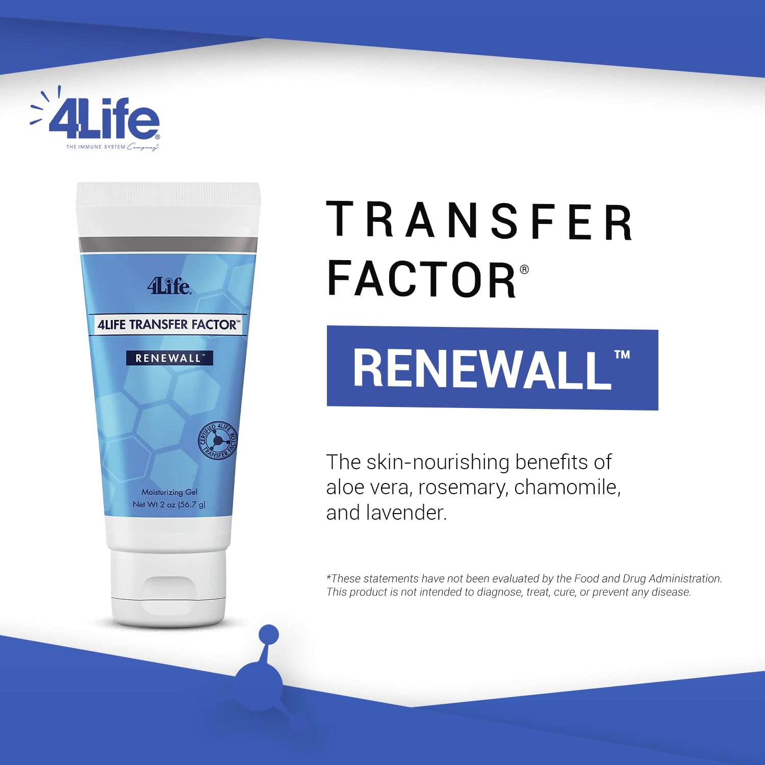 Textura suave de 4Life RenewAll Gel para uso diario.