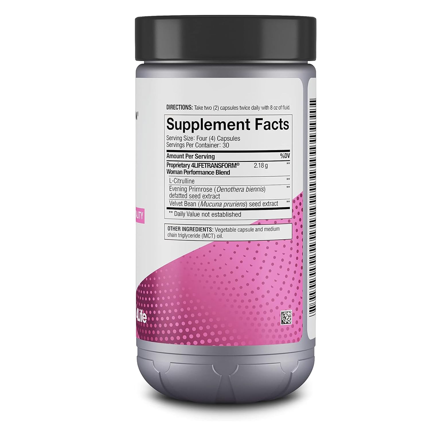 4Life Transform Woman: dosis diaria fácil para apoyo femenino.