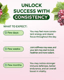 Cápsulas 4Well Resveratrol para estilo de vida activo.