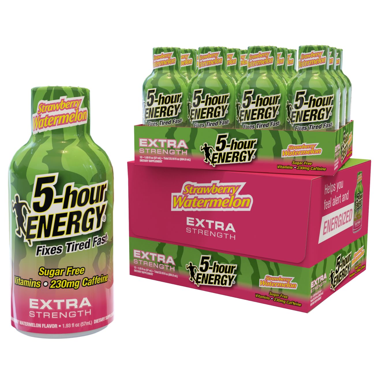 5-hour ENERGY disparos de fuerza extra en botella para energía rápida