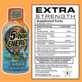 Dosis rápida de 5-hour ENERGY Extr Fuerza, energía inmediata para trabajo o estudio.