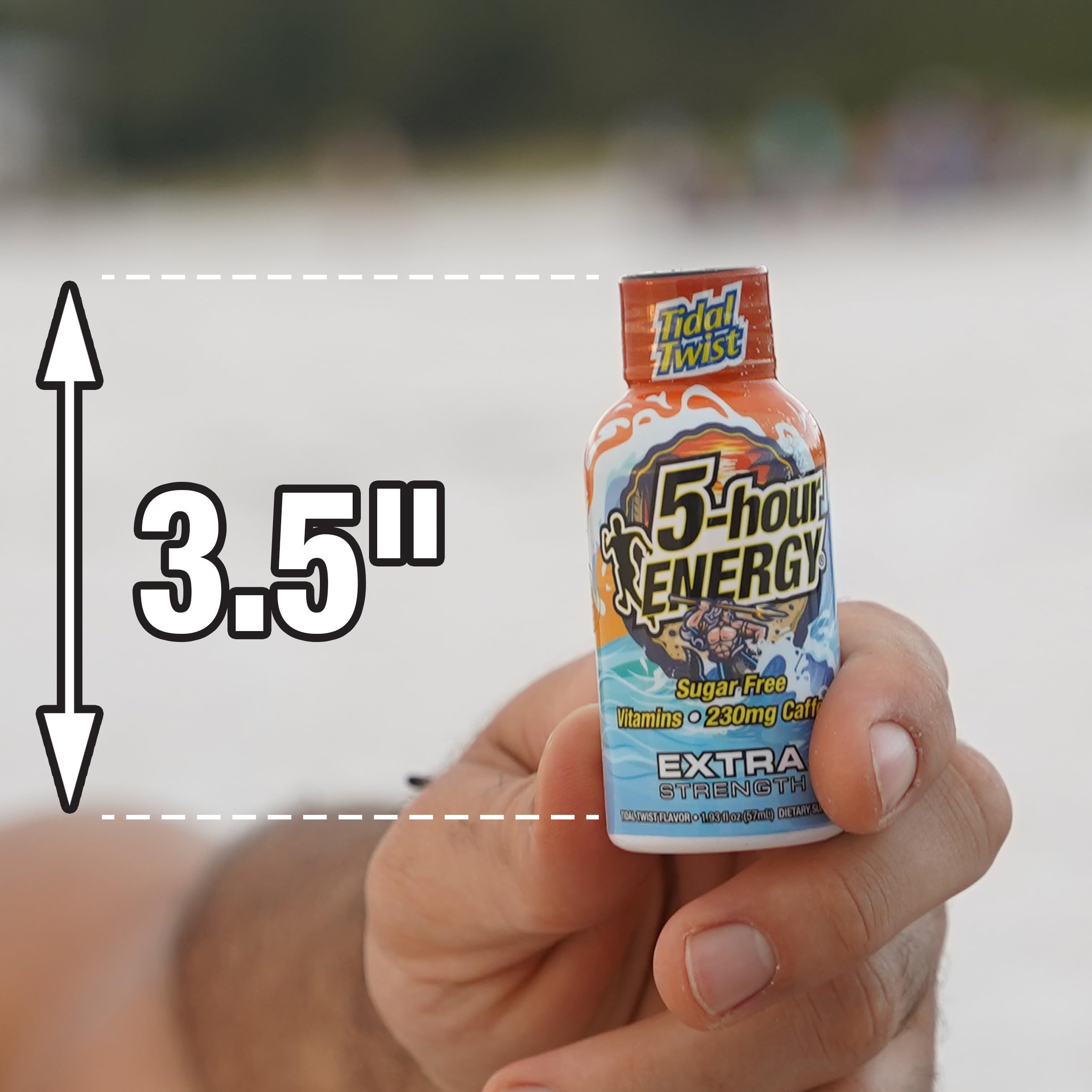 Uso diario con 5-hour ENERGY Extr Fuerza en estudio u oficina.