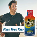 5-hour ENERGY sabor frambuesa sin calorías, experiencia refrescante
