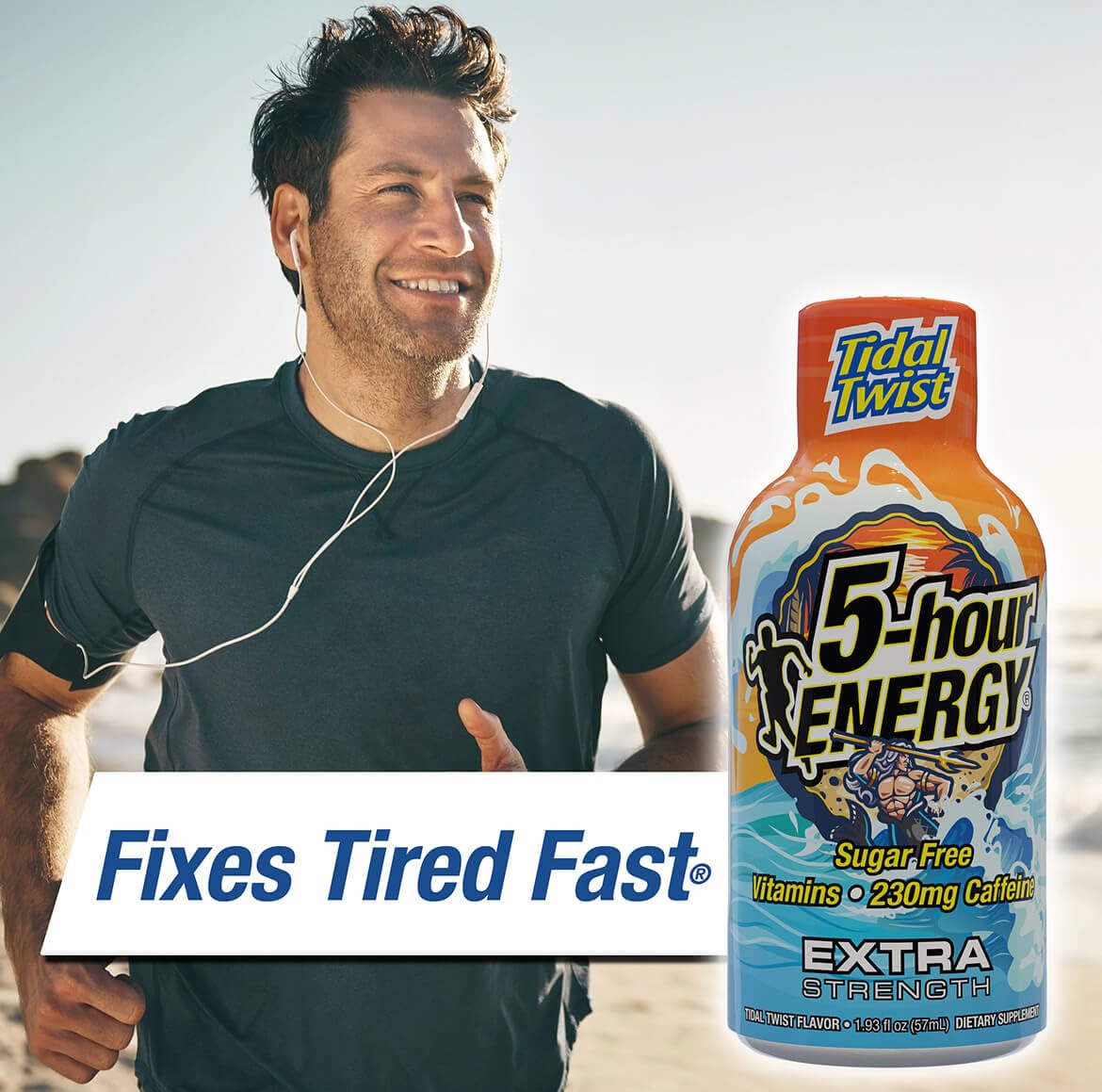 5-hour-energy sabor fresa plátano para empezar la mañana sin azúcar