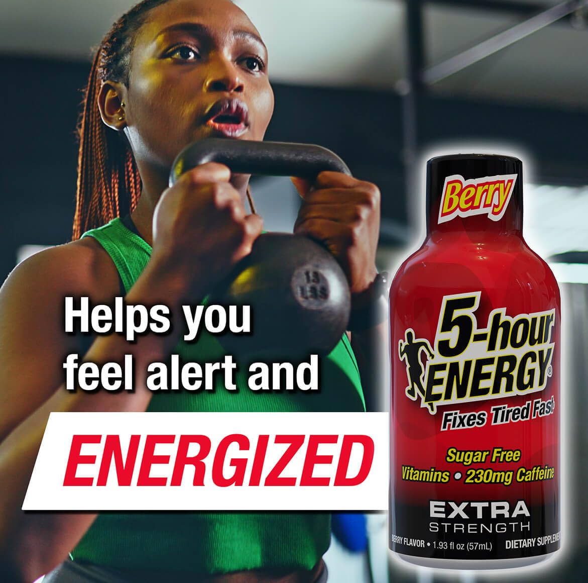 Botella portátil de 5-hour ENERGY para llevar contigo