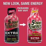 Uso en viaje: 5-hour ENERGY Shot Cereza para energía sostenida