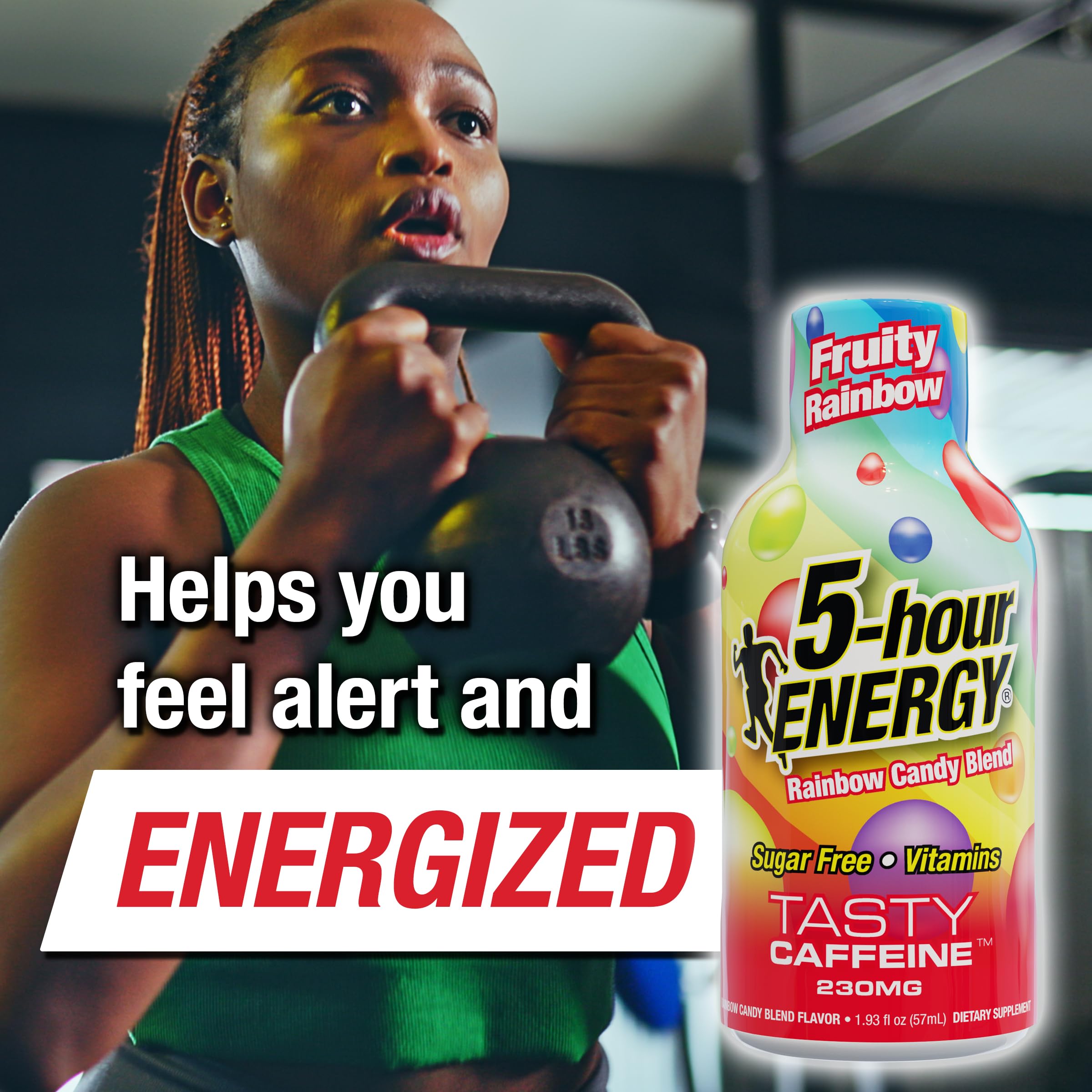 5-hour ENERGY Shot Fuerza Extra, paquete de 24 latas para uso diario.