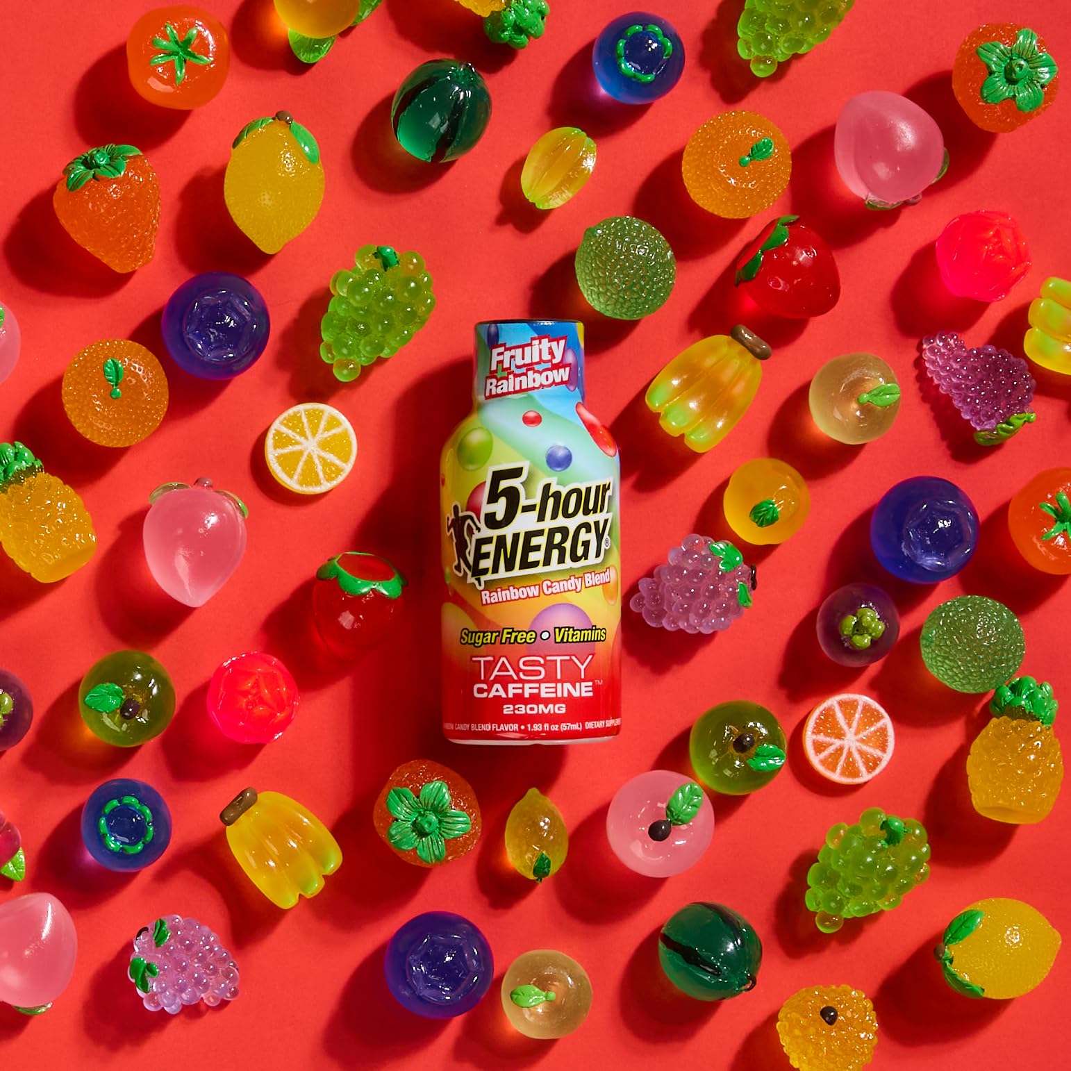 5-hour ENERGY Shot Fuerza Extra, uso rápido en coche o estudio.