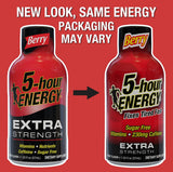 Dosis 5-hour ENERGY con vitaminas B y aminoácidos para vitalidad diaria