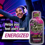 5-hour ENERGY uso rápido durante estudio o viaje, sin azúcar