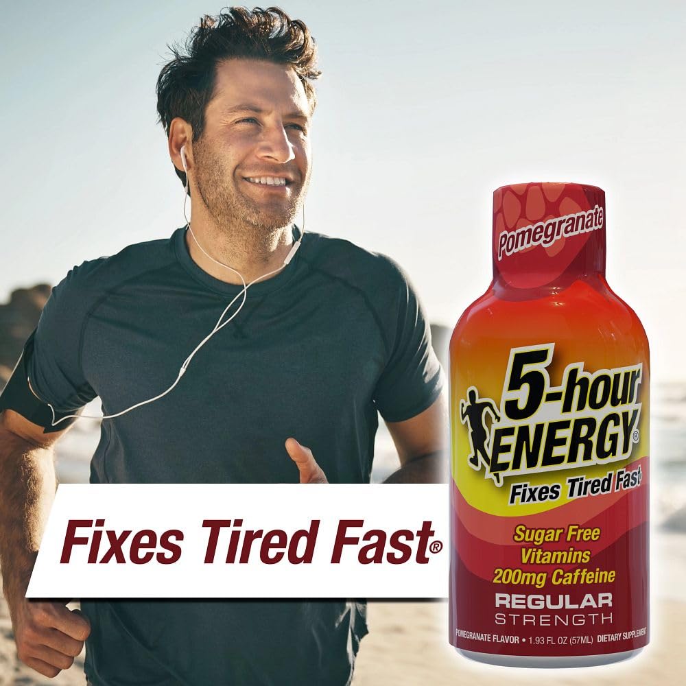 5-hour-energy vitaminas B y aminoácidos: combinación confiable para la alerta