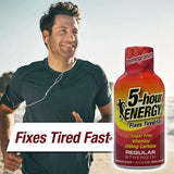 5-hour-energy vitaminas B y aminoácidos: combinación confiable para la alerta