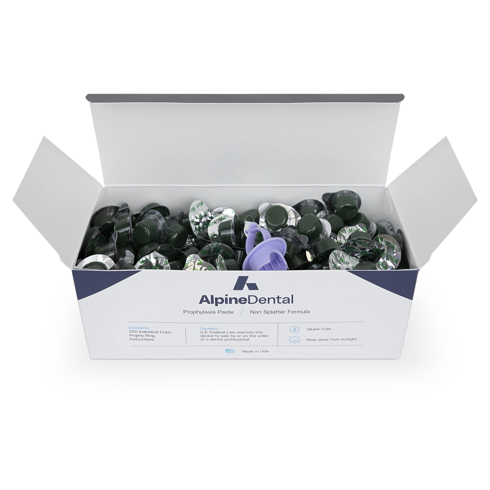 55Dental Alpine BLANC paquete de 50 unidades para uso familiar