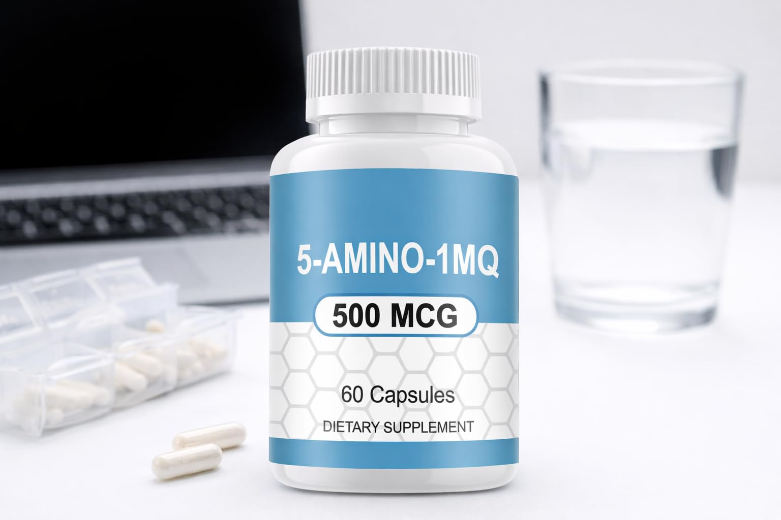 Imagen de uso diario con 5amino-1mq para apoyo diario