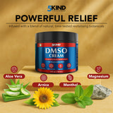 5Kind DMSO Crema con aloe vera hidrata la piel
