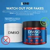 5Kind DMSO Crema con arnica para molestias musculares