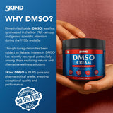 5Kind DMSO Crema en la rodilla para alivio puntual