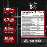 AllDayYouMay BCAA de 5% Nutrition para intra-entrenamiento, sabor Fruta Punch
