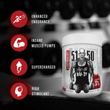 5% Nutrition Rich Piana 5150 mejora la resistencia y facilita la recuperación entre series.